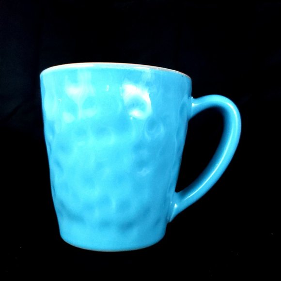 Starbucks 2007 Hammered Mug 11oz Color Blue - Picture 1 of 5